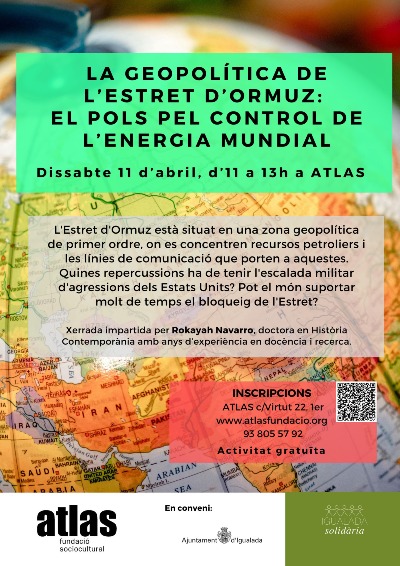 LA GEOPOLÍTICA DE L'ESTRET D'ORMUZ: EL POLS PEL CONTROL DE L'ENERGIA MUNDIAL