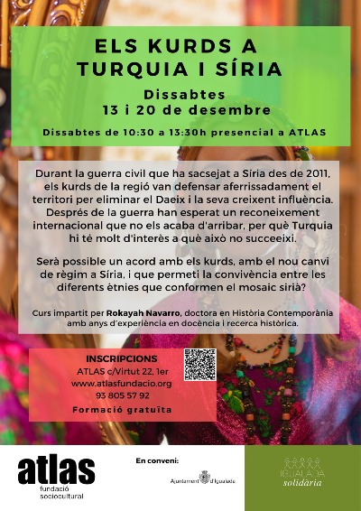 CURS: ELS KURDS A TURQUIA I SÍRIA. ÉS POSSIBLE LA CONVIVÈNCIA?